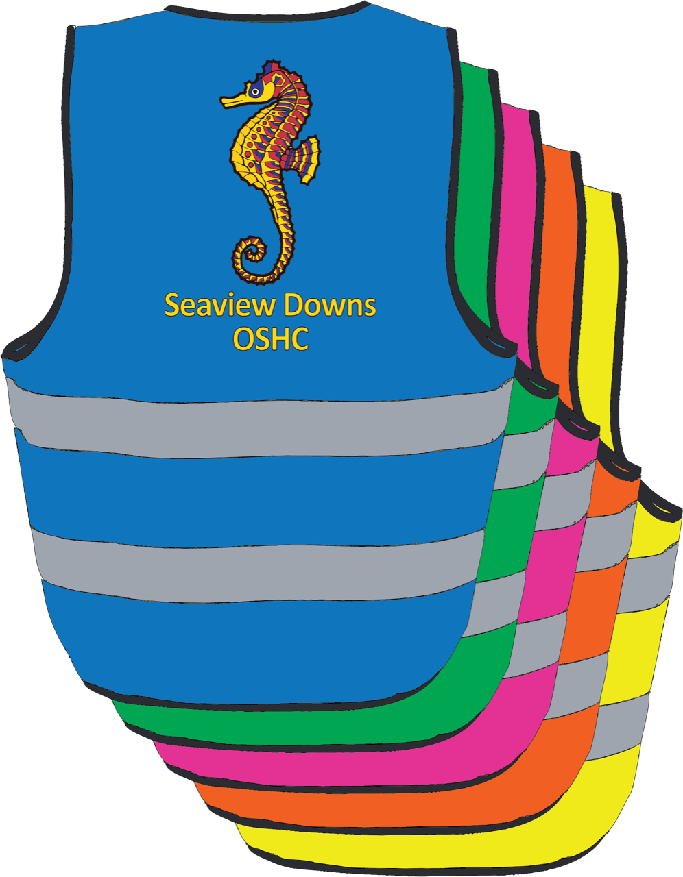Safety Vest - Printed – HiVis4Kids